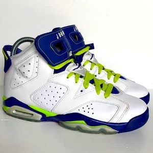 AIR JORDAN 6 RETRO GG FIERCE GREEN 5Y/W6.5